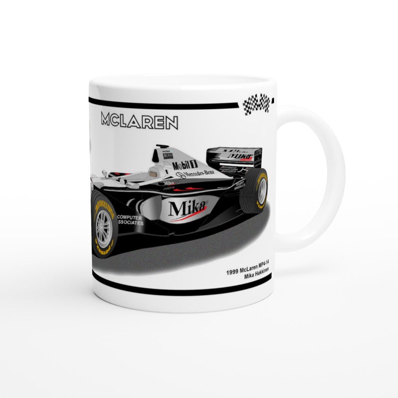 McLaren MP4-14 Motor Racing  F1 Art Mug