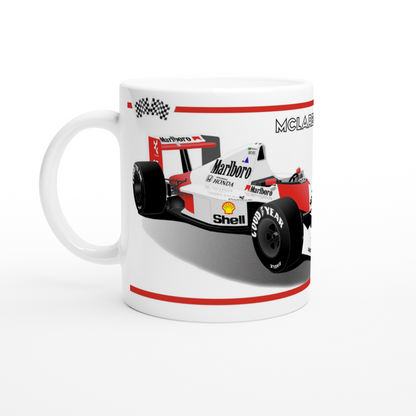 McLaren MP4-5B F1 Motor Racing Art Mug