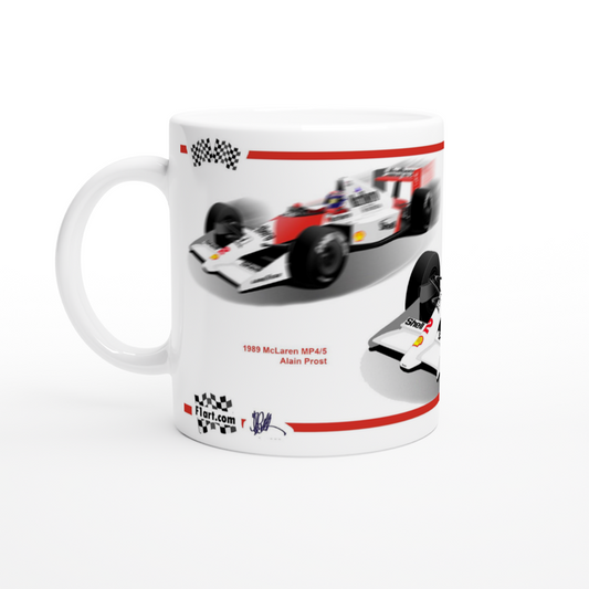 McLaren MP4-5 F1 Motor Racing Art Mug