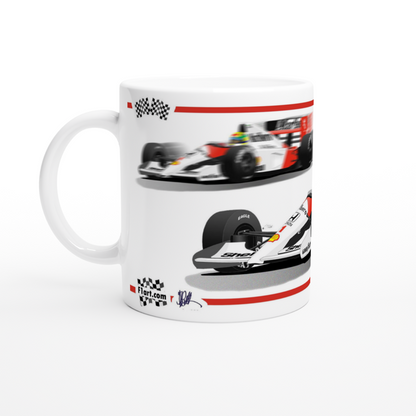 McLaren MP4-6  F1 Motor Racing Art Mug