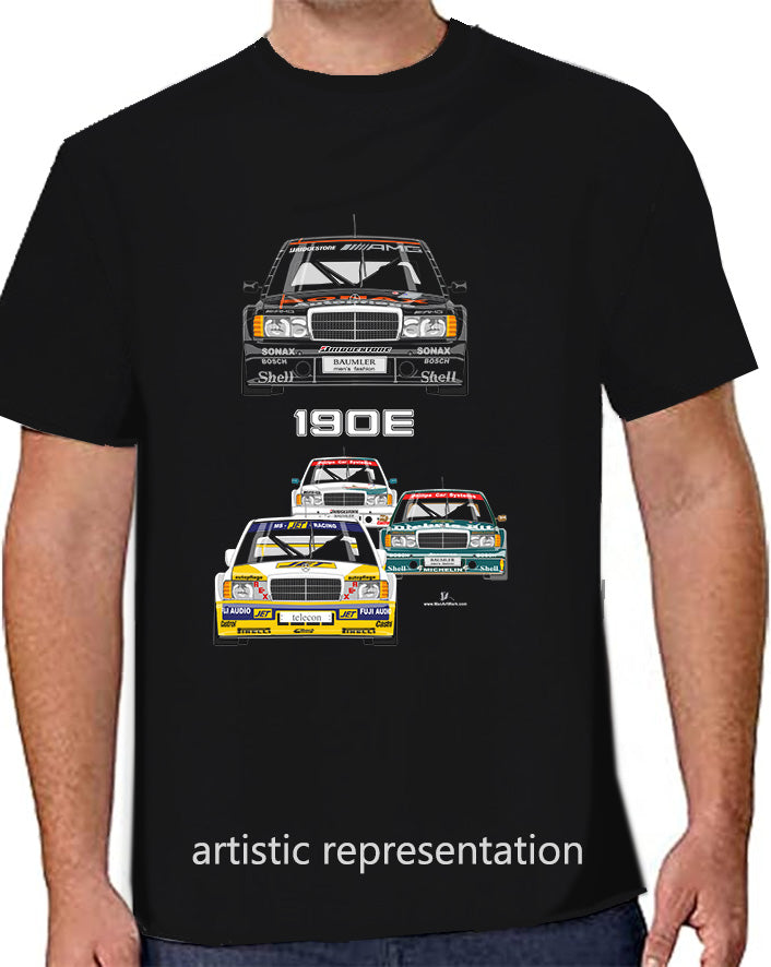 DTM Mercedes 190E Montage Livery T Shirt