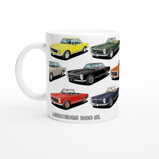 Mercedes 280 SL Multi Car Mug