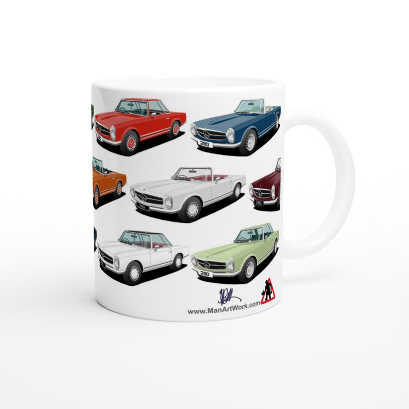 Mercedes 280 SL Multi Car Mug