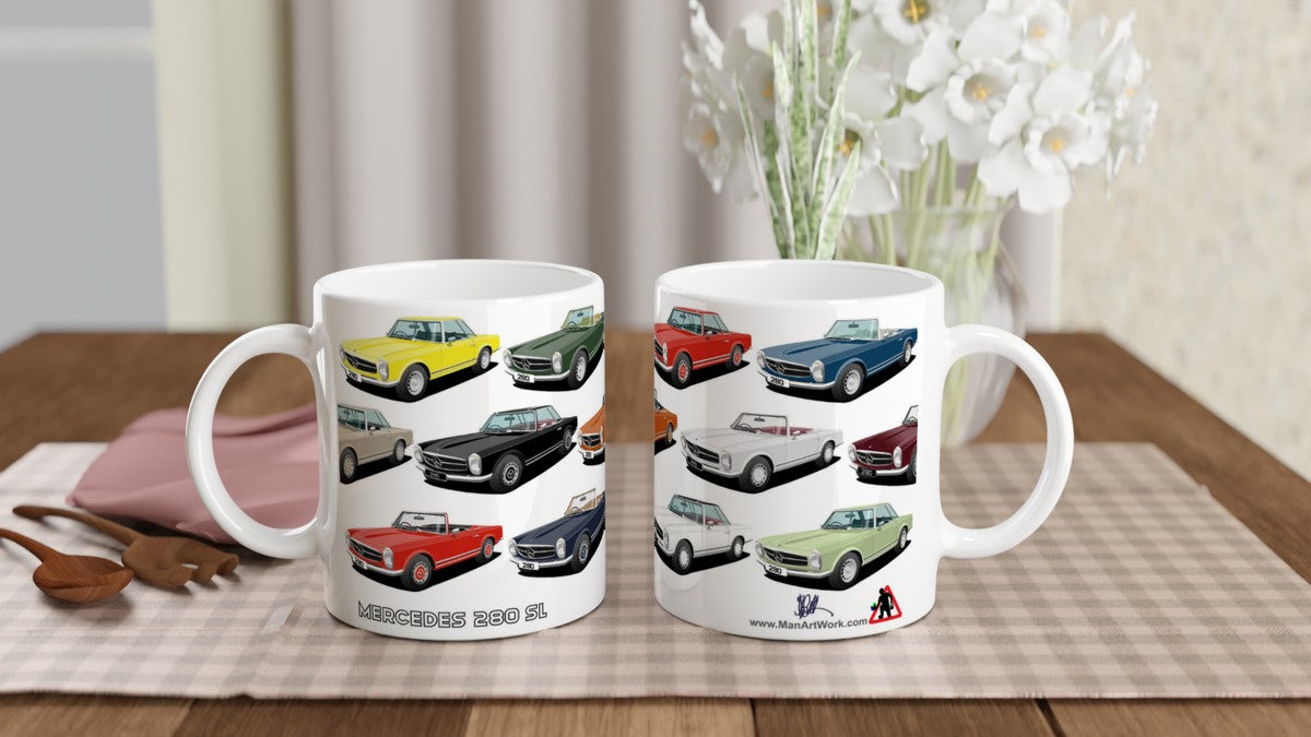 Mercedes 280 SL Multi Car Mug