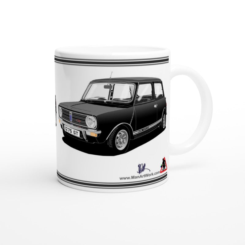 Mini 1275GT in Black Art Mug