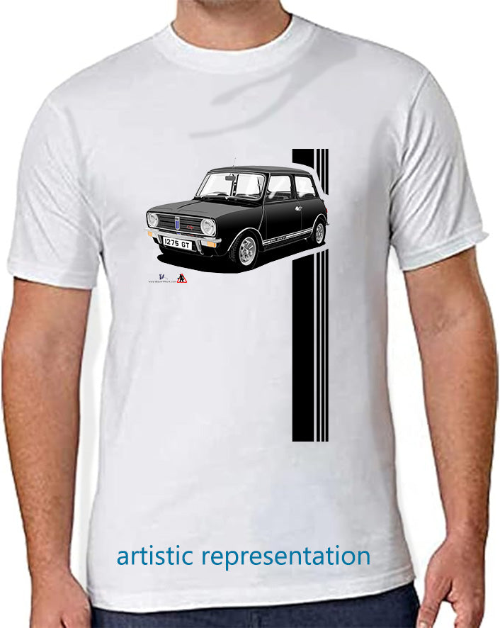 Mini 1275GT in Black T Shirt