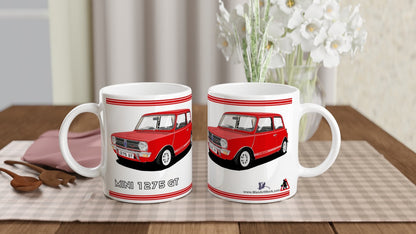 Mini 1275GT in Red Art Mug