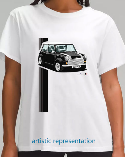 Mini Cooper Mk7 in Black T Shirt