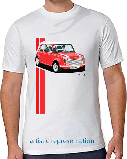 Mini Cooper Mk7 in Red T Shirt