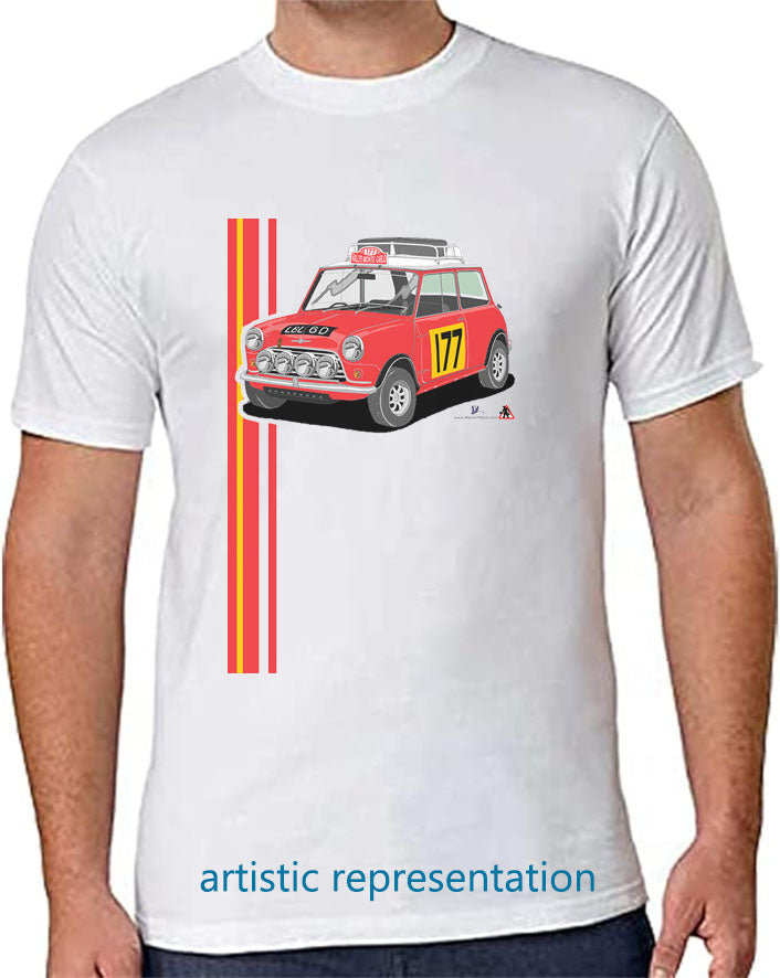 Mini Cooper Rally T Shirt