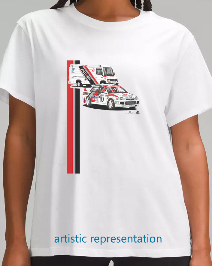 Mitsubishi Evo 3 Rally T Shirt