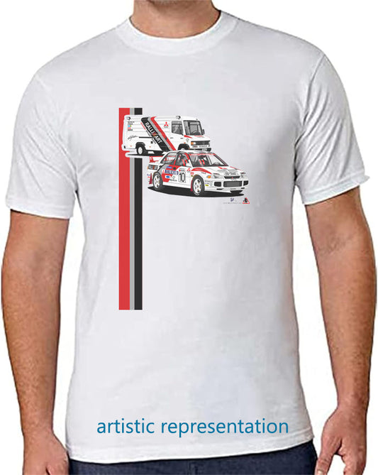 Mitsubishi Evo 3 Rally T Shirt