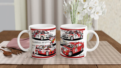 Mitsubishi Evo Rally Cars Mug