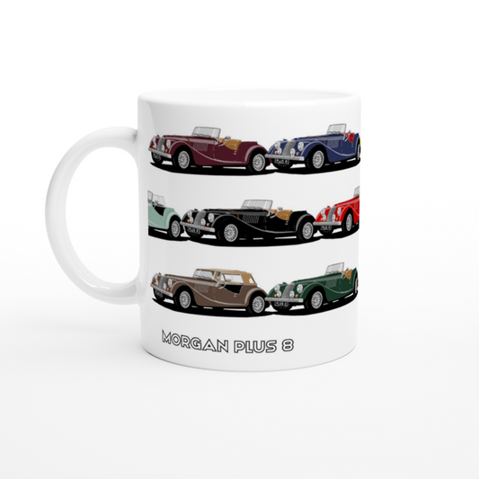 Morgan Plus 8 Multi Car Mug