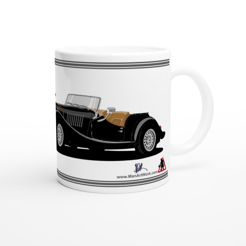 Morgan Plus 8 in Black  Art Mug