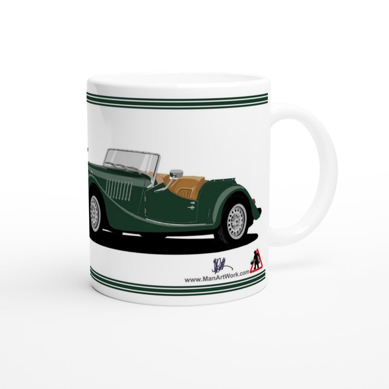 Morgan Plus 8 in Green  Art Mug