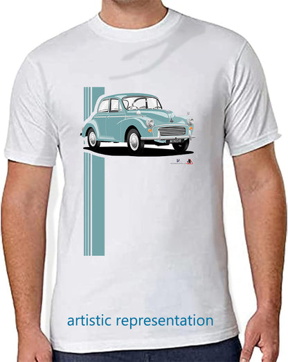 Morris Minor 2dr Light Blue T Shirt