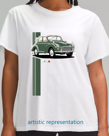 Morris Minor 1000 convertible in Green T Shirt