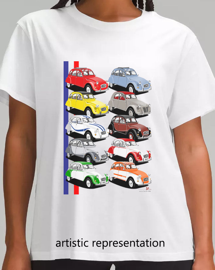 Citroen 2CV Art T Shirt