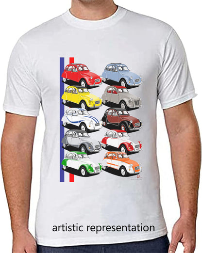 Citroen 2CV Art T Shirt