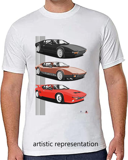 De Tomaso Pantera Art T Shirt