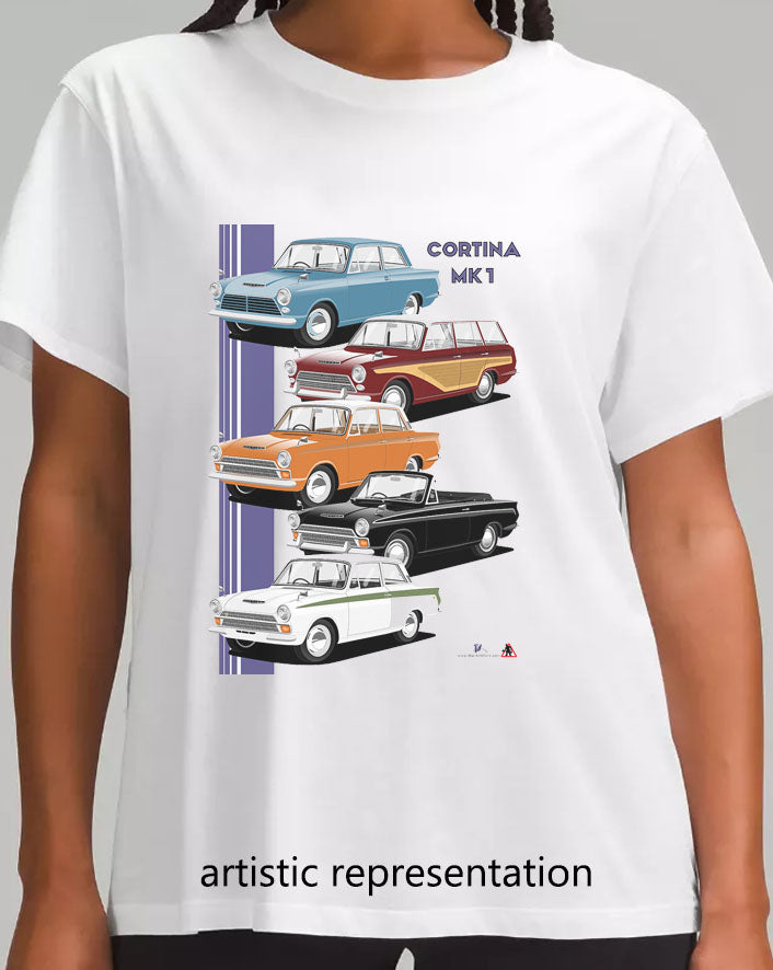 Ford Cortina Mk1 Art T Shirt