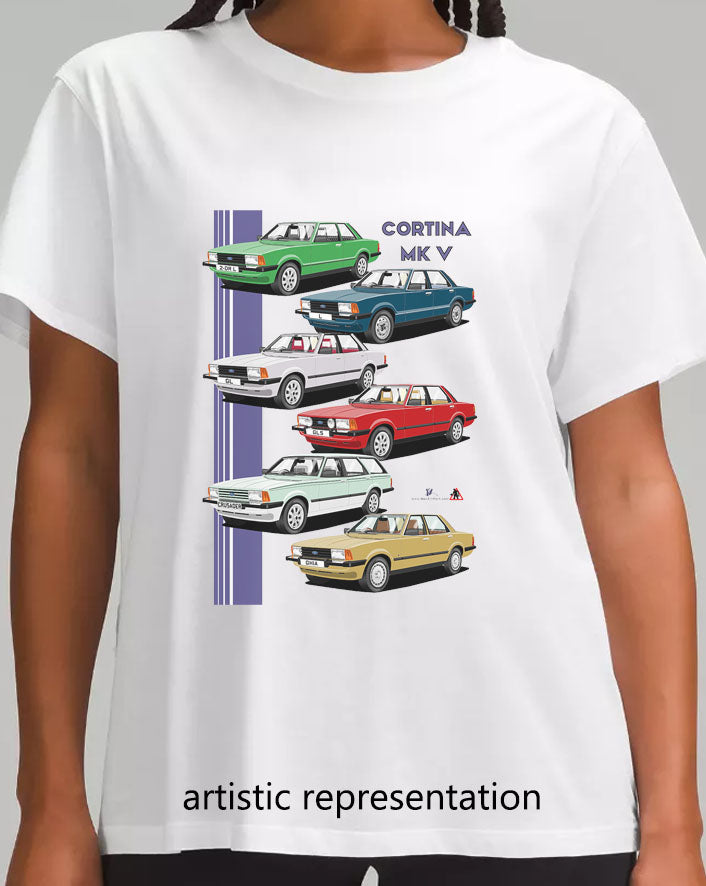 Ford Cortina Mk5 Art T Shirt