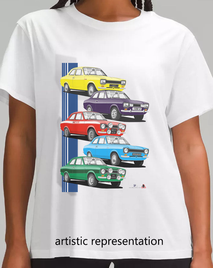 Ford Escort Mk1 Art T Shirt