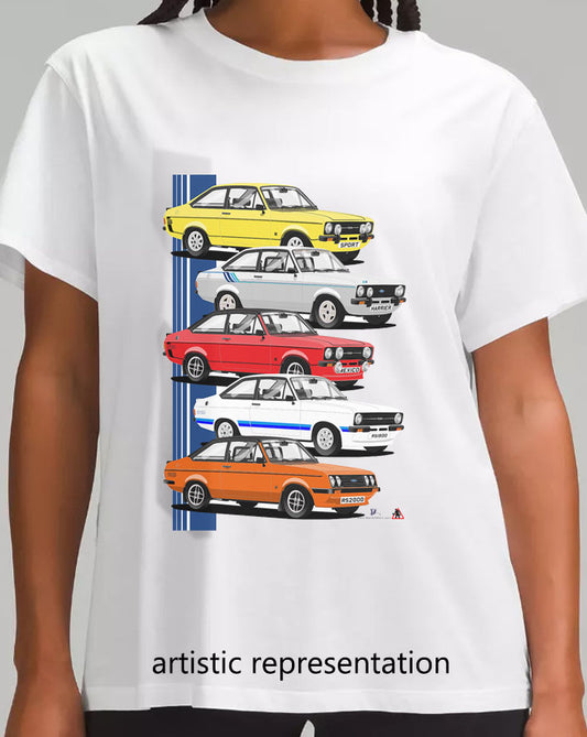 Ford Escort Mk2 Art T Shirt