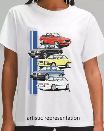 Ford Escort Mk3 Art T Shirt