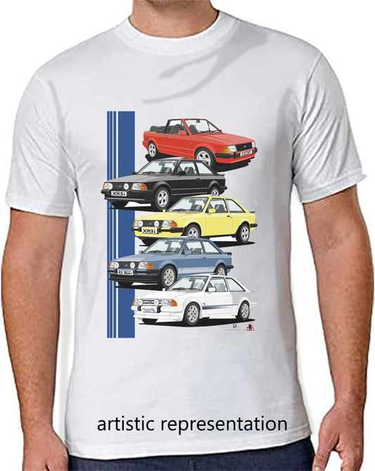 Ford Escort Mk3 Art T Shirt