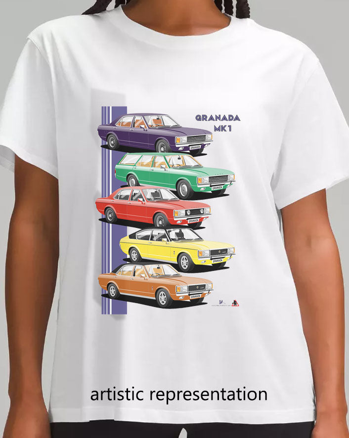 Ford Granada Mk1 Art T Shirt