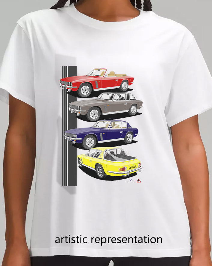 Classic Jensen Interceptor Multi T Shirt