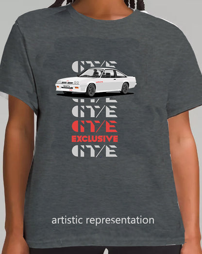 Opel Manta B2 Coupe Exclusive in Silver Art T Shirt