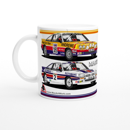 Opel Manta 400 Rally Car Mug 