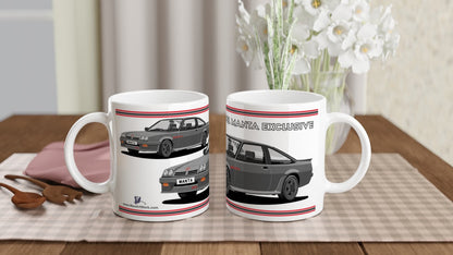 Opel Manta B2 Facelift Esclusive Coupe GTE in Grey Art Mug