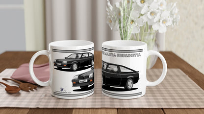 Opel Manta B2 Sportshatch Berlinetta Art Mug in Black