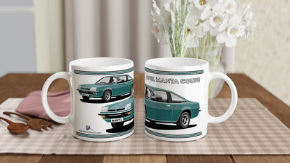 Opel Manta B Coupe in Dark-Green Art Mug
