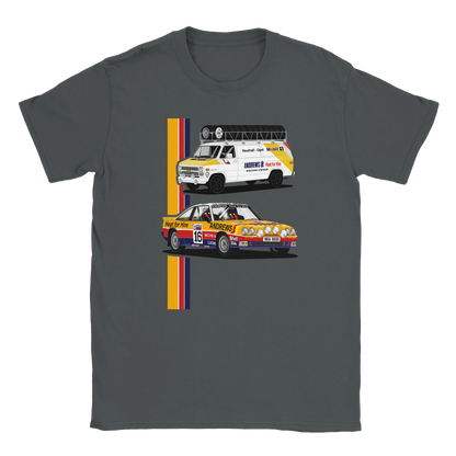 Opel Manta 400 Rally Andrews with GMC Van T Shirt (Grey)