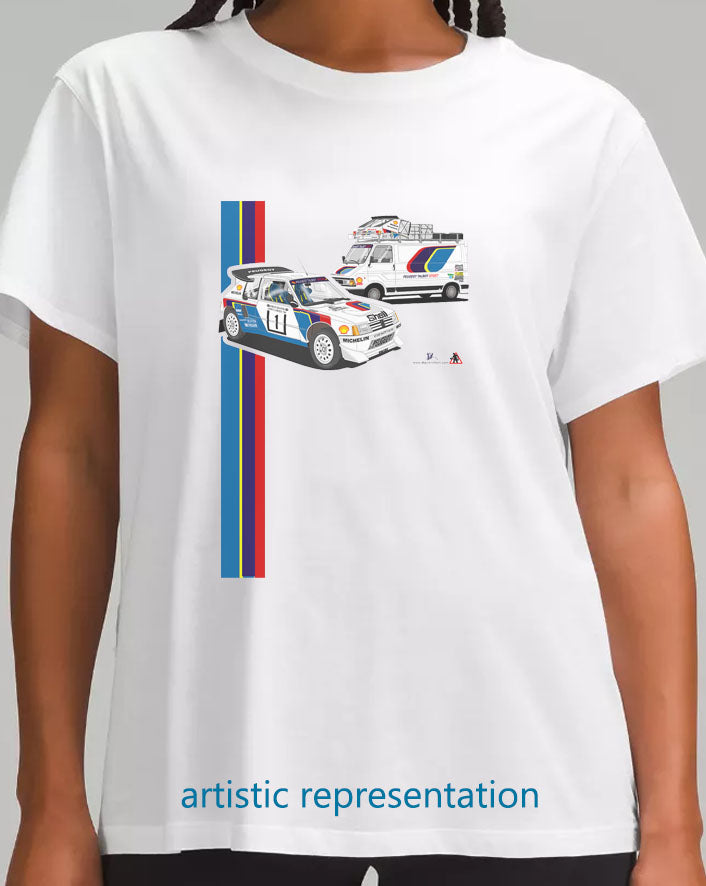 Peugeot 205 T16 Rally T Shirt