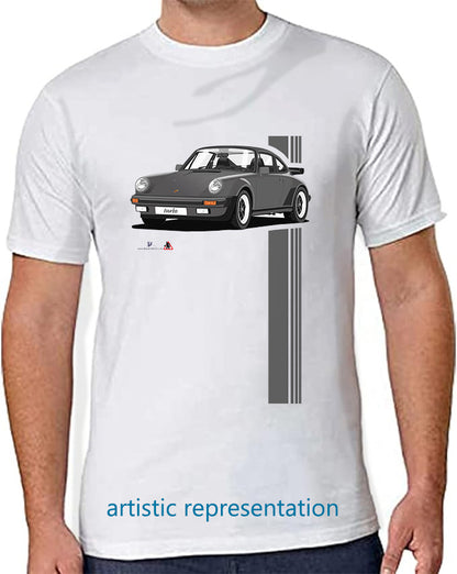 Porsche 911 Turbo (930) in Gray T Shirt