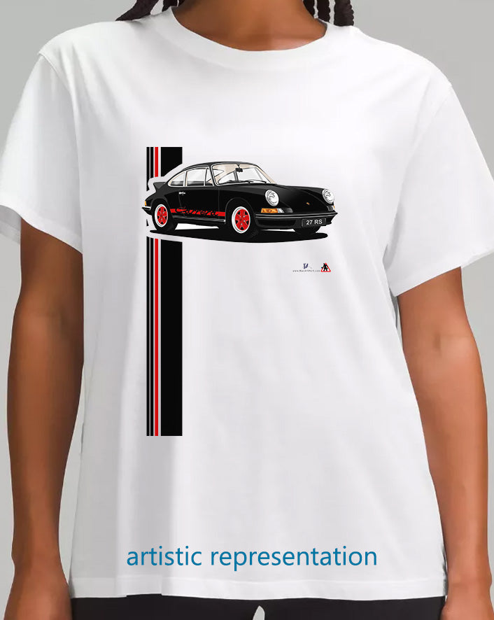 Porsche 911 Carrera  in Black T Shirt