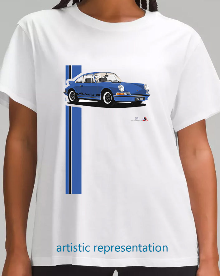 Porsche 911 Carrera  in Blue T Shirt