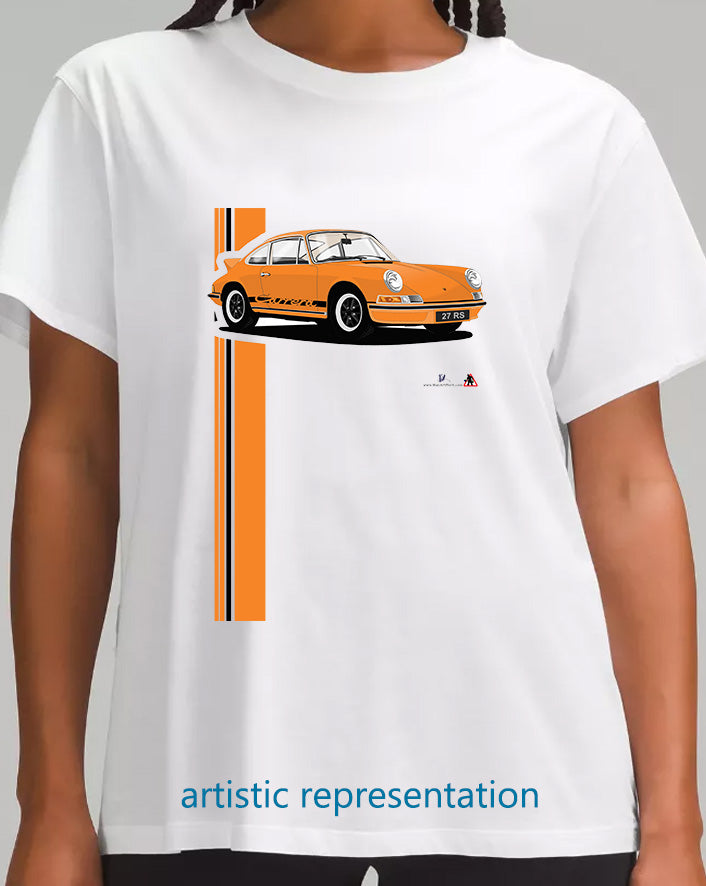 Porsche 911 Carrera  in Orange T Shirt