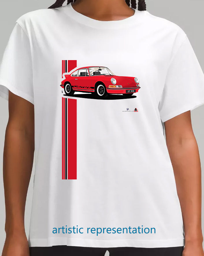 Porsche 911 Carrera  in Red T Shirt