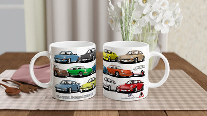 Classic Porsche 911 Multi Car Mug