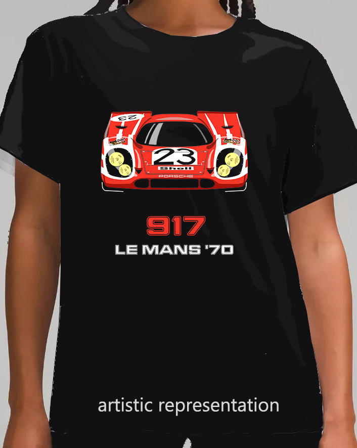 Porsche 917K 1970 Le Mans winner Art T Shirt