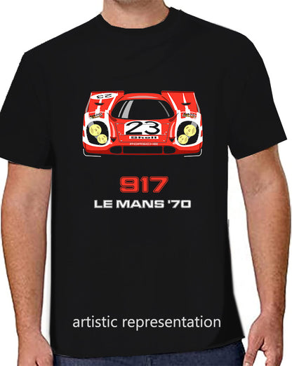 Porsche 917K 1970 Le Mans winner Art T Shirt