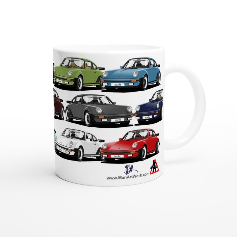 Classic Porsche 911 930 Turbo  Multi Car Mug