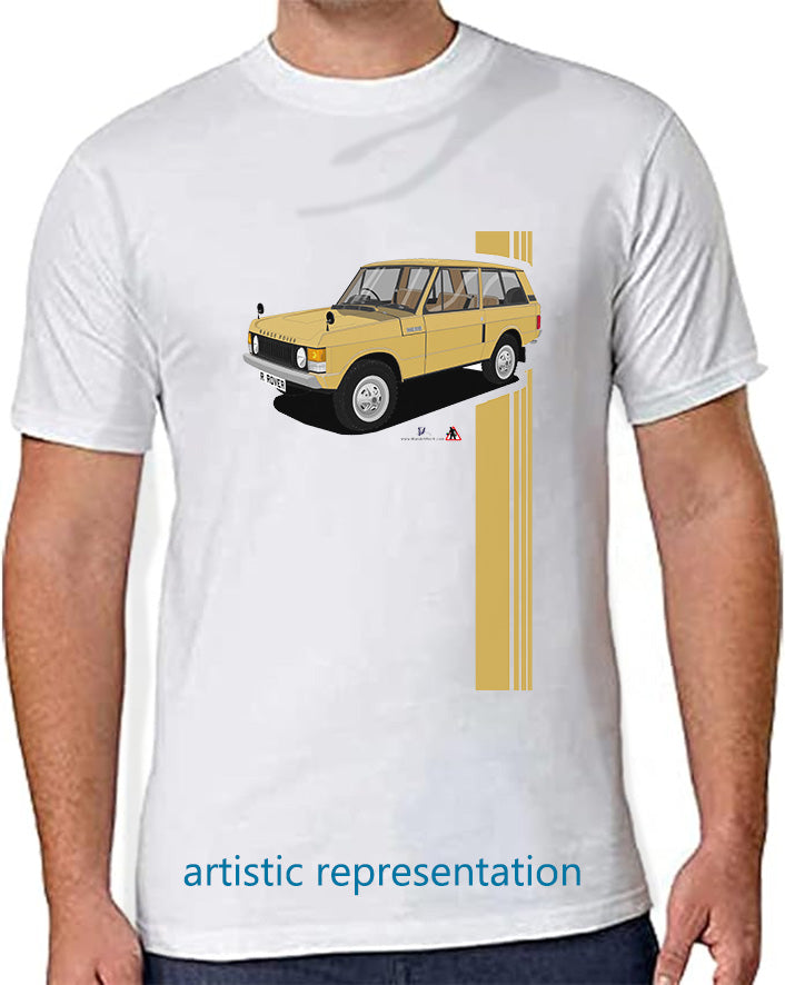 Range Rover Classic 3 Door Beige T Shirt